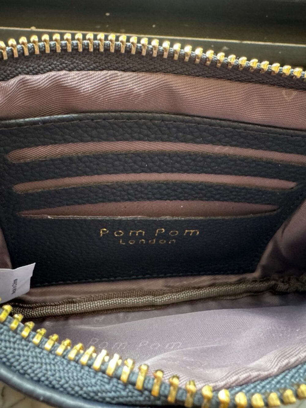 Pom Pom London Original Plus Bag Navy & Accessories - Picture 3 of 10